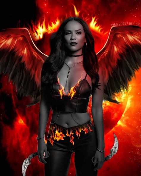 Lesley-Anne Brandt as Maze the demon from the show Lucifer 🔥 Lucifer Mazikeen, Maze Lucifer, Evvi Art, Lucifer Quote, Konosuba Wallpaper, Tom Ellis Lucifer, Colour Splash, Angel Drawing, Gothic Fantasy Art