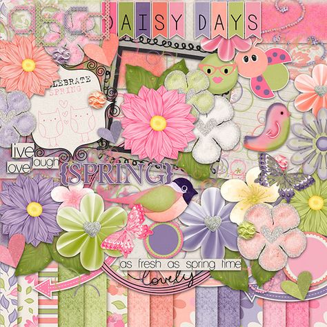 Free Digital Scrapbooking Kits, Scrapbook Printables Free, Scrapbook Kits Free, Friend Scrapbook, Digital Paper Free, English Paper Piecing Quilts, Scrapbook Clipart, Digital Scrapbooking Freebies