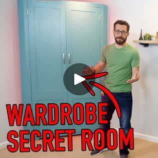 Secret room inside a Wardrobe | Secret room inside a Wardrobe | By I Like To Make StuffFacebook Secret Room Ideas, Cool Secret Rooms, Secret Passage, Secret Closet, Secret Room, Secret Rooms, Wardrobe