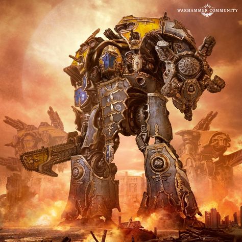 Warhammer 40k Memes, Imperial Knight, Game Workshop, Warhammer 30k, Warhammer 40k Art, Warhammer Art, Warhammer 40k Artwork, Robot Concept Art, Warhammer Fantasy