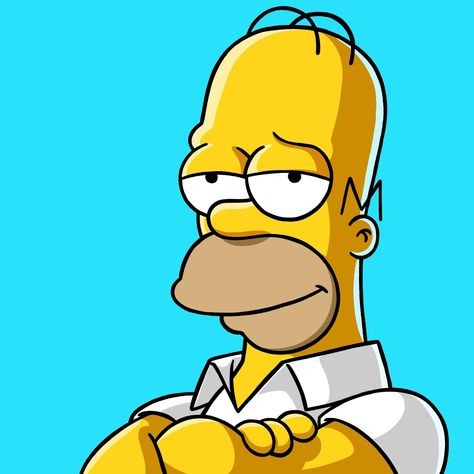 Homer Simpson Profile Picture, Simpson Profile Picture, Homer Simpson Drawing, Drawing Simpsons, Simpson Drawing, The Simpsons Characters, Simpson Wallpaper Iphone, Simpsons Drawings, Simpsons Art