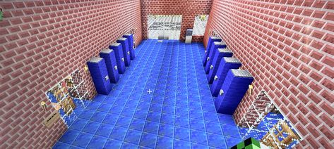 School hallway - Minecraft town ideas (full city) #minecraftxbox #minecrafthouse #amazingcreations #minecraft #minecraftfurniture #minecraftarchitecture Minecraft School Ideas Classroom, Classroom Minecraft, Hallway Minecraft, Minecraft Classroom, Minecraft Town Ideas, Minecraft Town, Minecraft School, Minecraft Challenges, School Hallway