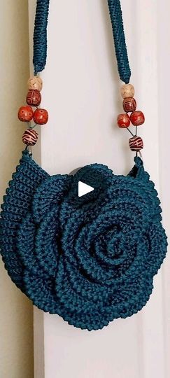 Alright ya'll!  I've been eyeing this one for awhile. 👀 Look at this beautiful design.  A touch of elegance with the rose in the front. 🌹 It's perfect to showcase this eye-catching crochet art and use it as a bag for date night or whenever you prefer. 

Tutorial:  Mega Flower Crochet Bag by Lany Artes Croche
Handmade by: devyscrochet 
Material:  Sensy PP cord  polypropylene

#crochet #crochetcommunity #crocheteveryday #crochetersofinstagram #handmadeisbetter #happyhooker #happinessishomemade #crochetpurse #purse #handbags #crochetandhandbags #tejer #tejidos #tejidocrochet #ganchillo #crochethook #cloverhooks #colourfulcrochet
#devyscrochet #yarnlove #sensypremium | Devy's Crochet | M.C. Hammer · U Can't Touch This Flower Crochet Bag, Crochet Bag Tutorials, Flower Crochet, Crochet Art, Crochet Purses, Art Galleries, The Rose, Crochet Tutorial, A Bag