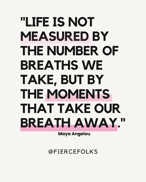 Think back over 2023, what was one moment that took your breath away? What can you take from that experience into 2024? Image description: a quote reading 'Life is not measured by the number of breaths we take, but the moments that take our breath away' by Maya Angelou. Life Is Not Measured By The Breaths, Image Description, Take My Breath, Vision Boards, Maya Angelou, One Moment, This Moment, In This Moment, Education