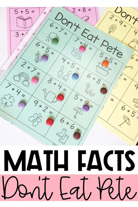 Free Math Games For Second Grade, Math Fluency Games, Math Poems, Touch Point Math, Math Doubles, Fact Fluency Games, Math Fact Games, Math Facts Addition, Printable Math Games