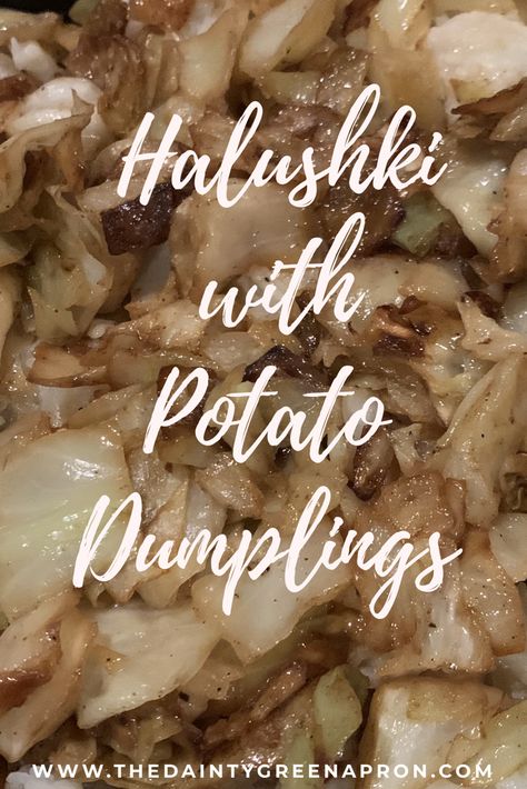 Potato Haluski Recipe, Halushki With Dumplings, Polish Potato Dumplings (kopytka) Recipe, Haluski Recipe Polish Dumplings, Potato Dumplings Polish, Haluski Recipe Crockpot, Halushki Recipe, Hulushski Recipe, Pagach Recipe