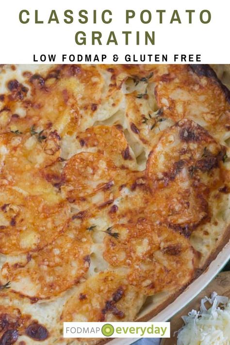 Fodmap Recipes Dinner, Low Fodmap Recipes Dinner, Fodmap Friendly Recipes, Fodmap Diet Recipes, Ibs Recipes, Better Diet, Potato Gratin, Low Fodmap Diet, Low Fodmap Recipes