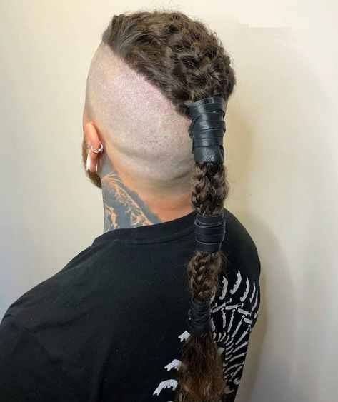 33 Modern Viking Braids for Men in 2023 – Hairstyle Camp Viking Hairstyles For Men, Viking Undercut, Man Braid, Men’s Long Braids, Viking Braids Men Long, Nordic Braids For Men, Undercut Braids, Viking Hairstyle, Viking Hair Braids Male