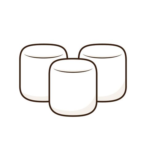 Marshmallow Cartoon, Marshmallow Logo, Marshmallow Clipart, Cartoon Marshmallow, Marshmallow Images, Pta Ideas, Logo Design Ideas, Toasted Marshmallow, Homecoming Proposal