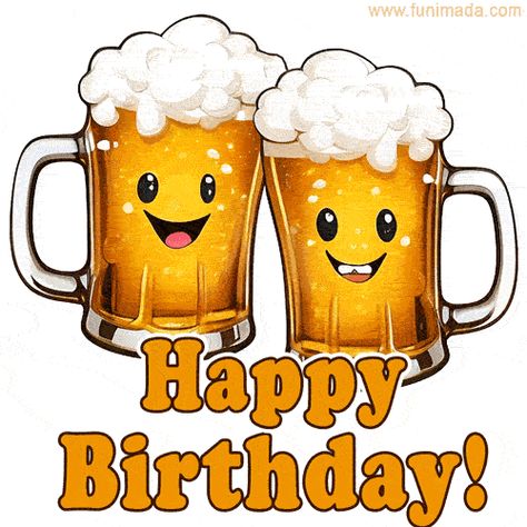 bday-1345.gif 500 ×500 pixels Happy Funny Birthday, Happy Birthday Drinks, Happy Birthday Sms, Happy Birthday Beer, Funny Happy Birthday Images, Happy Birthday Gif, Happy Birthday Wishes Pics, Cute Birthday Wishes, Birthday Wishes Pics