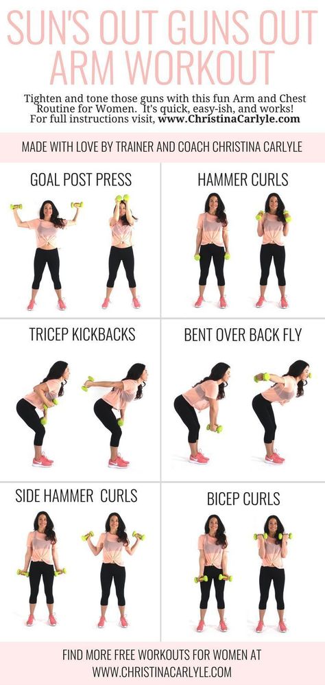 Upper Body Workout for Home Dumbbell Arm Workout, Tricep Kickback, Arm Workout Women, Workout For Women, Toned Arms, Dumbbell Workout, Diet Keto, Upper Body Workout, Arm Workout