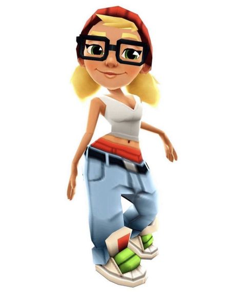 Hear Me Out Cake Girl Characters, Hear Me Out Girls Characters, Hear Me Out Girl Characters, Cartoon Characters Outfits Ideas, Hear Me Out Characters Girl, Halloween Costumes Cartoon Characters, Tricky Subway Surfers, Subway Surfers Costume, Cartoon Characters Costumes Ideas