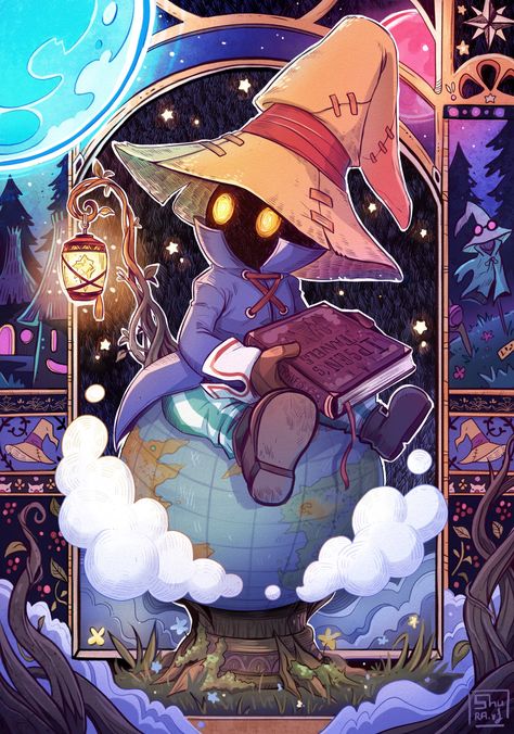 Vivi Final Fantasy Art, Ff9 Vivi, Vivi Ff9, Vivi Ornitier, Black Mage, Final Fantasy Ix, Final Fantasy Collection, Final Fantasy Artwork, Dreamy Artwork