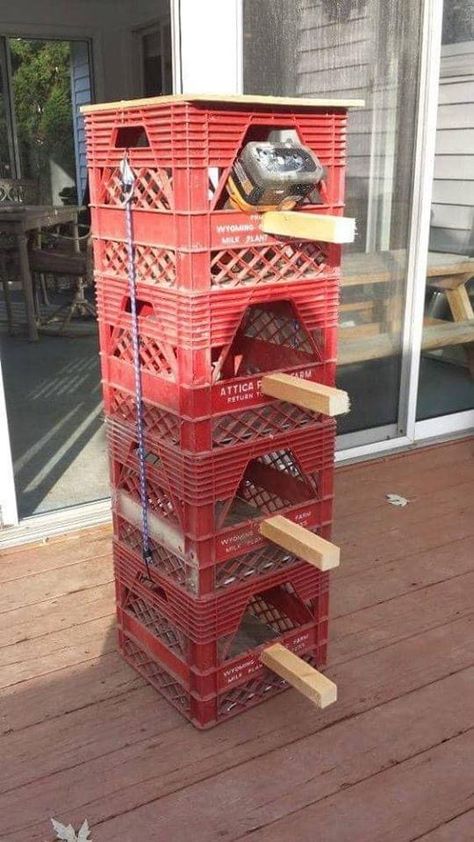 Reban Ayam, Plastic Milk Crates, Duck Coop, Pigeon Loft, Nest Boxes, Chicken Pen, Chicken Nesting Boxes, Diy Chicken Coop Plans, Chicken Coop Run