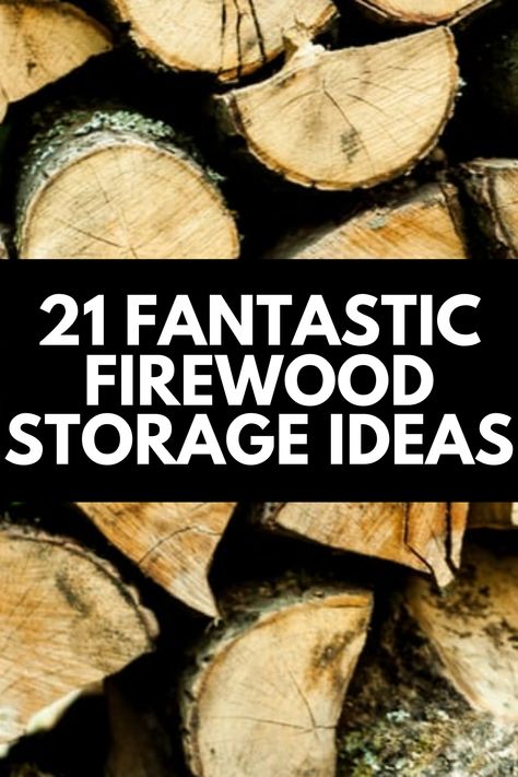 Storage For Firewood Inside, Firewood Display Living Rooms, Fire Pit Wood Storage Ideas, Kindling Wood Storage Ideas, Woodpile Storage Ideas, Wood Storage Inside House, Storing Firewood Outside, Fire Log Storage Indoor, Firewood Storage Under Stairs