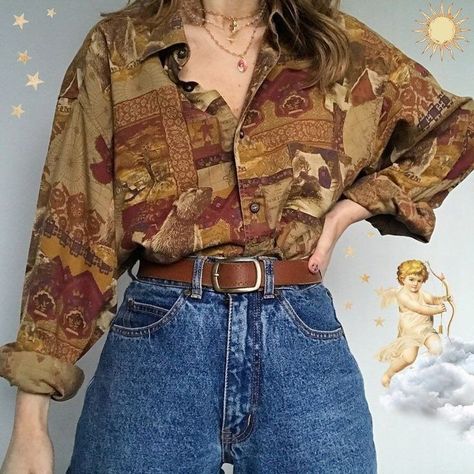 L o r e e e h h Stil Rock, Vintage Outfits 90s Retro, Vintage Outfits Dresses, Grunge Outfits 90s, Thrift Store Outfits, Vintage Outfits 90s, 90s Inspired Outfits, Outfits Vintage, Estilo Indie