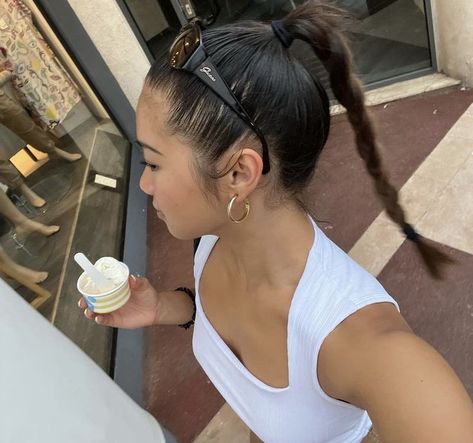 Ponytail Braid, Gym Hairstyles, March 27, Braided Ponytail, Dream Hair, Instagram Foto, Ponytail Hairstyles, Hair Day, Pretty Hairstyles