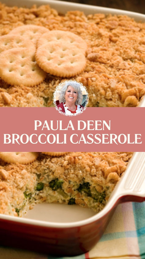 Paula Deen Broccoli Casserole Paula Dean Broccoli Casserole, Broccoli Casserole Paula Deen, Paula Deen Thanksgiving Recipes, Paula Deen Broccoli Casserole, Easy Broccoli Casserole, Broccoli Casserole Recipe, Broccoli Recipes Casserole, Easy Broccoli, Paula Deen Recipes