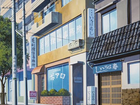 90s Anime City, Acnh Art, Japanese Town, Conan Edogawa, London Vibes, Anime Places, Anime City, Detective Conan Wallpapers, Bento Recipes