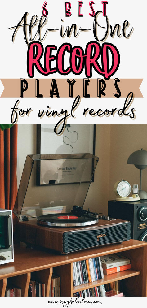 These record players are on my short list after a lot of research on the best all-in-one record players for newbie vinyl record enthusiasts. Record Gift Ideas, Vinyl Record Gift Ideas, Record Player Setup, Best Record Player, Old Record Player, Spotted Eagle Ray, Eagle Ray, Vinyl Accessories, Old Vinyl Records