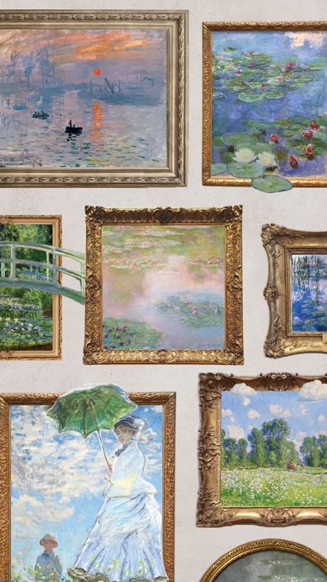 Wall Iphone, Taylor Swift Posters, Cool Wallpapers Art, Wallpaper Art, European Art, Claude Monet, Scenery Wallpaper, Phone Backgrounds, Cool Wallpaper