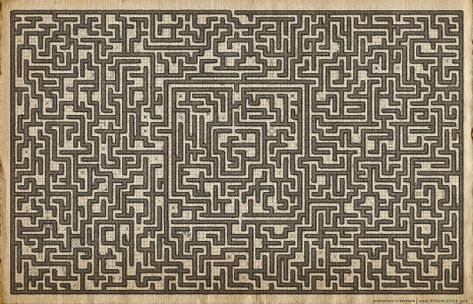 Mirror Maze, Building Map, Mazes For Kids, Map Pictures, Dungeon Maps, D D Maps, Labyrinth, City Map, Map