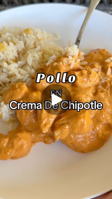 Easy Mexican Lunch Ideas, Mexican Chicken Meals, Comidas Mexicanas Ideas Facil, Mexican Recipes With Chicken, Easy Mexican Dinner Recipes, Pollo Chipotle, Comida Mexicana Ideas, Comidas Mexicanas Ideas, Creamy Chipotle Chicken