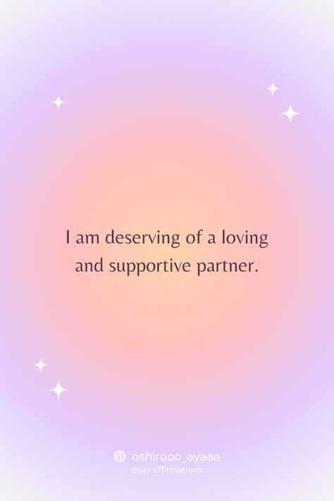 Partner Affirmations, Vision Board Sample, I Am Deserving, Supportive Partner, Deserve Love, Affirmation Board, Prosperity And Abundance, I Am Affirmations, Vision Board Affirmations