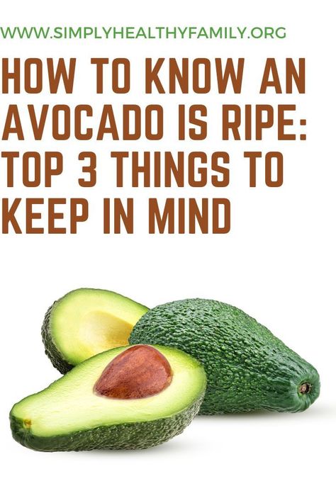 Avocado Recipes Easy, Advocare Recipes, Food Advice, Fresh Avocado, Nutritious Food, Things To Keep In Mind, Did You Eat, Food Science, Healthy Family