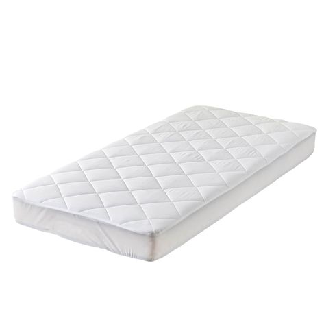 PRICES MAY VARY. Quilted Our pillow top cover is overfilled with premium plush microfiber filling that provides added cushion and breathability to your bed Soft The surface is made with brushed microfiber, soft to touch Elastic Deep Pocket The fitted sheet style side skirt can be easily stretched to fit mattresse, will stay in place with your bed Size Information Twin XL or Extra Long Twin, 39 by 80 with up to 14 deep pocket Easy Care Machine washable in cold water on gentle cycle. Tumble dry lo Two Mattress Bed, Twin Bed Mattress, Twin Size Quilt, Dream Bedroom Inspiration, Twin Xl Mattress, Twin Quilt Size, Twin Mattress Size, Mattress Pads, Bed Size