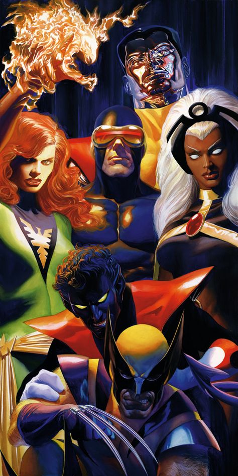 Univers Marvel, Alex Ross, Comic Manga, Dark Phoenix, Bd Comics, Uncanny X-men, Jack Kirby, The Uncanny, Marvel Comics Art