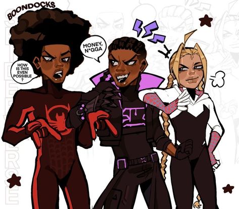 Comic Expressions, The Boondocks Cartoon, Miles Morales Icon, Boondocks Drawings, Wholesome Comics, Dope Cartoons, Miles Spiderman, Spaider Man, Spiderman Art Sketch