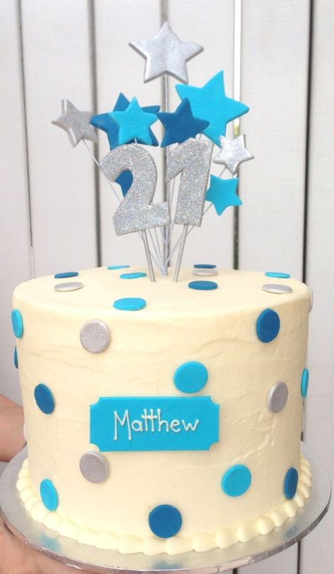 23+ Excellent Picture of 21St Birthday Cake Ideas For Him . 21St Birthday Cake Ideas For Him 12 Happy 21st Birthday Cakes For Males Photo Guys 21st Birthday  #BirthdayCakeToppers Buttercream Ideas, 21st Birthday Cake For Guys, Male Cakes, 21st Cakes, Guys 21st Birthday, 21st Ideas, 20 Birthday Cake, Guitar Cake, 18th Cake