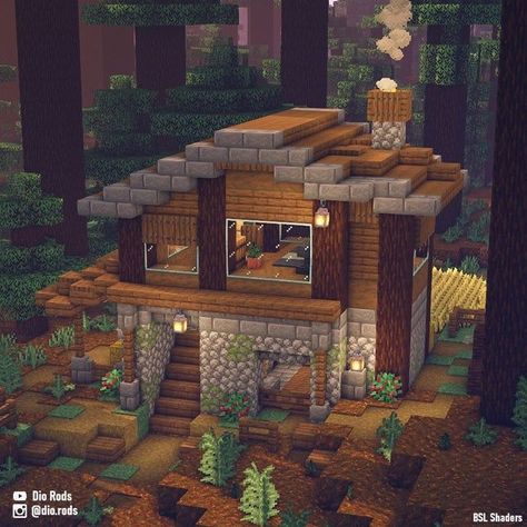 Home Decor Interior design home decor trends 2023. Minecraft Guides, Minecraft Base, Minecraft Starter House, Cottage Minecraft, Mc Ideas, Starter House, Minecraft Interior, Minecraft House Plans, Bangunan Minecraft