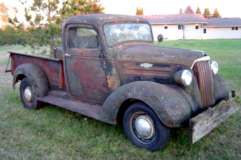 1937 Chevrolet Master Pickup Chevy Suv, Chevy Classic, Vintage Pickup Trucks, Old Pickup, Lifted Chevy Trucks, Antique Trucks, Rat Rods Truck, Old Pickup Trucks, Old Race Cars