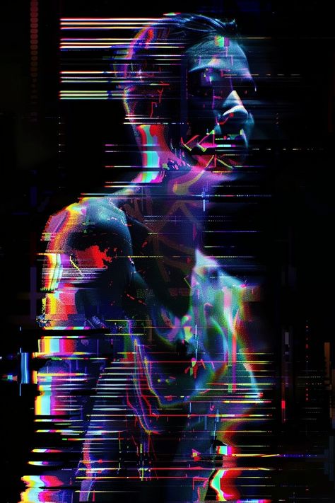 Ghost Runner, Inspirational Digital Art, Hyper Realistic Paintings, Human Form, Realistic Paintings, Balloon Dog, Red Cat, Disney Princess Art, Glitch Art