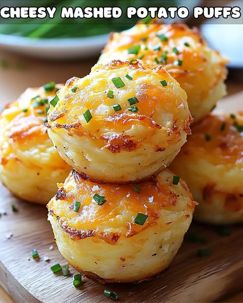 Irresistible Cheesy Mashed Potato Puffs: The Perfect Comfort Food Bite Mashed Potatoes Bites, Cheesy Mashed Potatoes Puffs, Mashed Potato Cheese Puffs, Cheesy Mashed Potato Puffs, Potato Puffs Recipe, Cheesy Potato Bites, Mashed Potato Puffs Recipe, Potato Cheese Bites, Mashed Potato Puffs