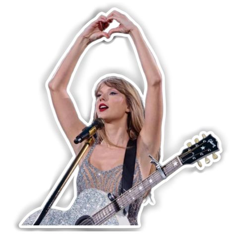 Cute Stickers Taylor Swift, Taylor Swift Png Icon, Sticker Ideas Taylor Swift, Fearless Eras Outfit, Taylor Swift Cake Topper, Eras Tour Stickers, Taylor Swift Png, Fearless Dress, Taylor Swift Stickers