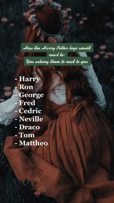 #harrypotterfandom #fanfiction #reading #howthehpboysreact #howthehpboyswouldreact #howtheharrypotterboyswouldreact #harrypotter #ronweasley #georgeweasley #fredweasley #cedricdiggory #nevillelongbottom #dracomalfoy #tomriddle #mattheoriddle Harry Potter Boys React Pregnant, Slytherin Boys React, How The Hp Boys Would React, Malfoy Headcanon, Draco Malfoy Headcanon, Harry Potter Boys React, Hp Boys React, Harry Potter Boys, Hp Fanfiction