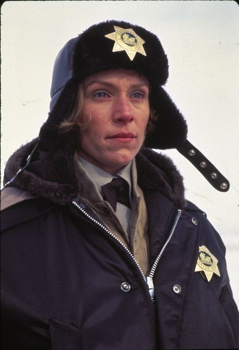 Marge Gunderson: "I'm not sure I agree with you a hundred percent on your police work, there, Lou..." Fargo Jean Luc Goddard, Fargo 1996, Frances Mcdormand, Coen Brothers, Steve Buscemi, Movies Worth Watching, The Boogeyman, I Love Cinema, Sylvia Plath