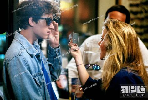 Patrick Dempsey & Amanda Peterson Characters: Ronald Miller & Cindy Mancini Film: Can'T Buy Me Love..., Stock Photo, Picture And Rights Managed Image. Pic. MEV-12474540 | agefotostock Patrick Dempsey Young, Money Cant Buy Love, Amanda Peterson, 80’s Aesthetic, Can't Buy Me Love, Billy Idol, Patrick Dempsey, 80s Movies, Movie Clip