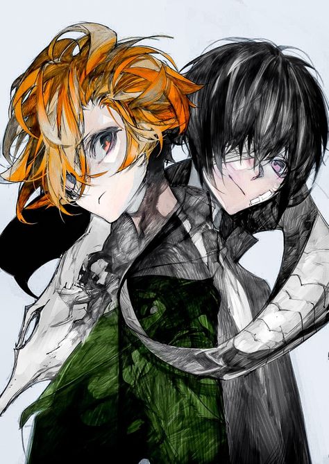 Chuuya Akutagawa Official Art, Soukoku Hoshikawa Art, Bsd Official Art, Bsd Manga, Bungou Stray Dogs Characters, Bad Person, Bongou Stray Dogs, Stray Dogs Anime, Art Google