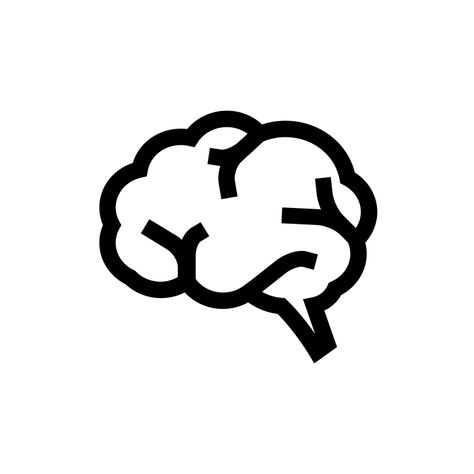 Brain Icon, Brain Images, Vector Png, Free Png, Free Image, Free Images, Royalty Free Images, Brain, Vector Free