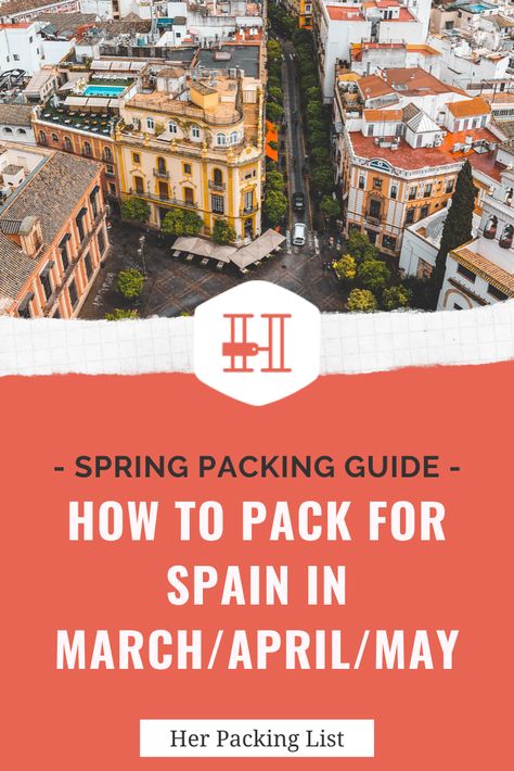 Traveling To Spain Packing Lists, Malaga Packing List, Packing For Spain In March, Mallorca Outfit Spring, What To Pack For Spain In Spring, Spring Spain Travel Outfits, Outfits For Spain In May, Portugal Packing List Spring, Outfits For Spain In March