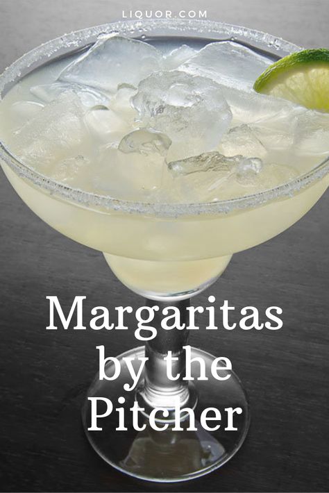 Margarita By The Pitcher, Margaritas By The Pitcher, Large Batch Margarita Recipe, Classic Tequila Cocktails, Beverages Recipes, Farm Dinner, Boozy Treats, Homemade Margaritas, How To Make Margaritas