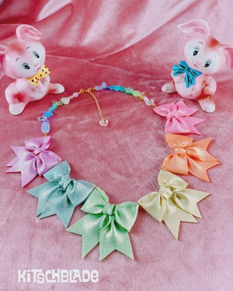 Rain Bow, Rainbow Necklace, Bow Necklace, Pastel Rainbow, My Birthday, Wear It, Stay Tuned, Rainbow Colors, Eden