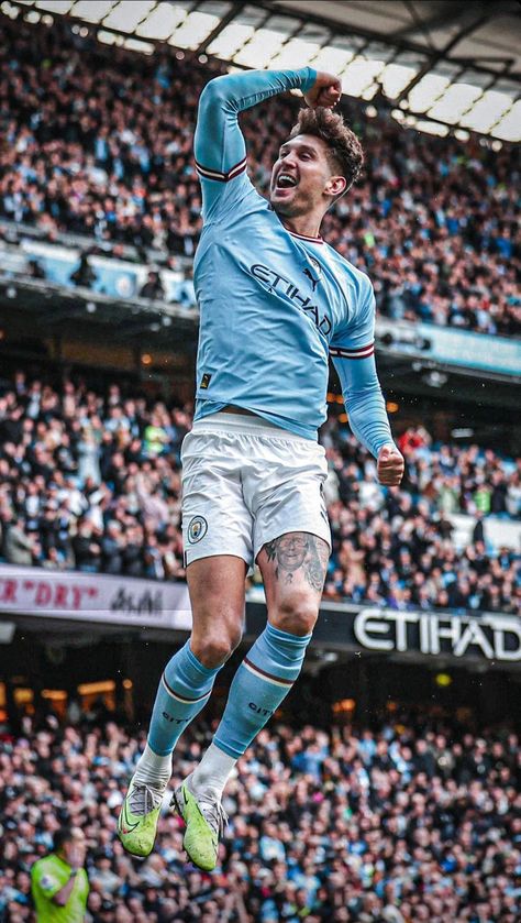 John Stones Manchester City, Stones Man City, Benfica Wallpaper, John Stones, Manchester City Football Club, مانشستر سيتي, Football Images, Stone Wallpaper, Soccer Guys