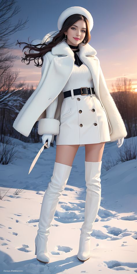 A lady walking in the wild 020
A lady walking in the wild，created by “图趣 AI (tu-qu-ai)” software,
Keywords:  AI images, 图趣 AI , a lady, a beauty, in fur coat, fur hat，thigh high boots，choker，shirt，skirt，sunshine, snow, winter，horizon，mountains，forests Winter Outfit Drawing, Victorian Dress Gown, Winter Boots Outfits, Fashion Illustrations Techniques, Modest Dresses Casual, Gaun Fashion, Trending Dresses, Anime Outfits, Character Outfits