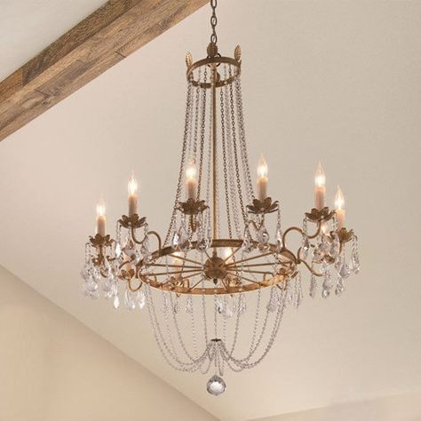 French country chandelier