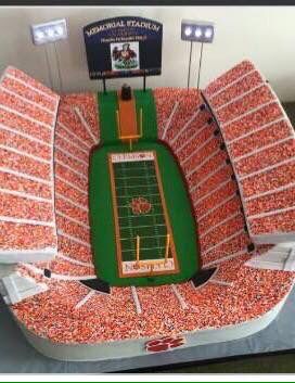 Best cake ever!! Clemson Tailgating, Clemson Fans, Purple Pride, Go Tigers, Clemson Football, Tiger Love, Football Tailgate, Super Bowl Sunday, Clemson University